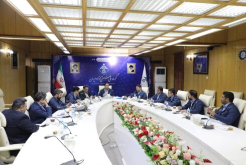 برگزاری جلسه شورای معاونین گروه ملی صنعتی فولاد ایران با حضور دکتر اسکندری