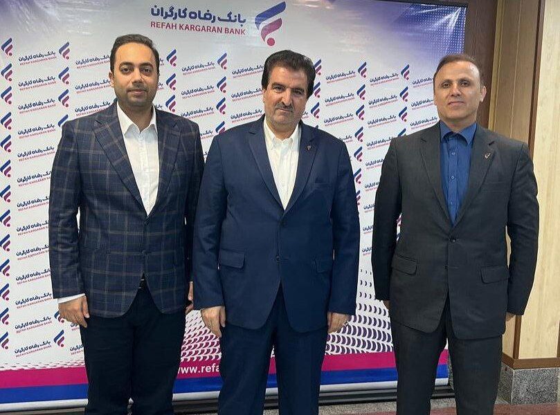 در راستای تمرکز بر تامین منابع مالی مورد نیاز انجام شد / نشست مدیرعامل گروه ملی صنعتی فولاد ایران با مدیرعامل بانک رفاه کارگران کشور
