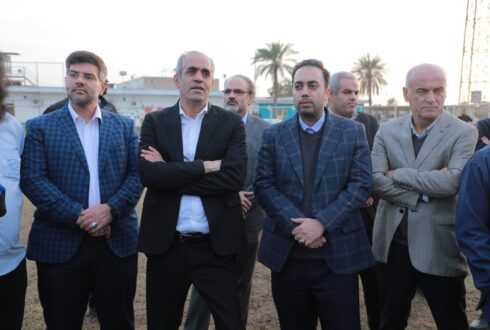 مدیرعامل گروه ملی صنعتی فولاد ایران در دیدار با کادر فنی و بازیکنان تیم فوتبال جوانان استقلال خوزستان